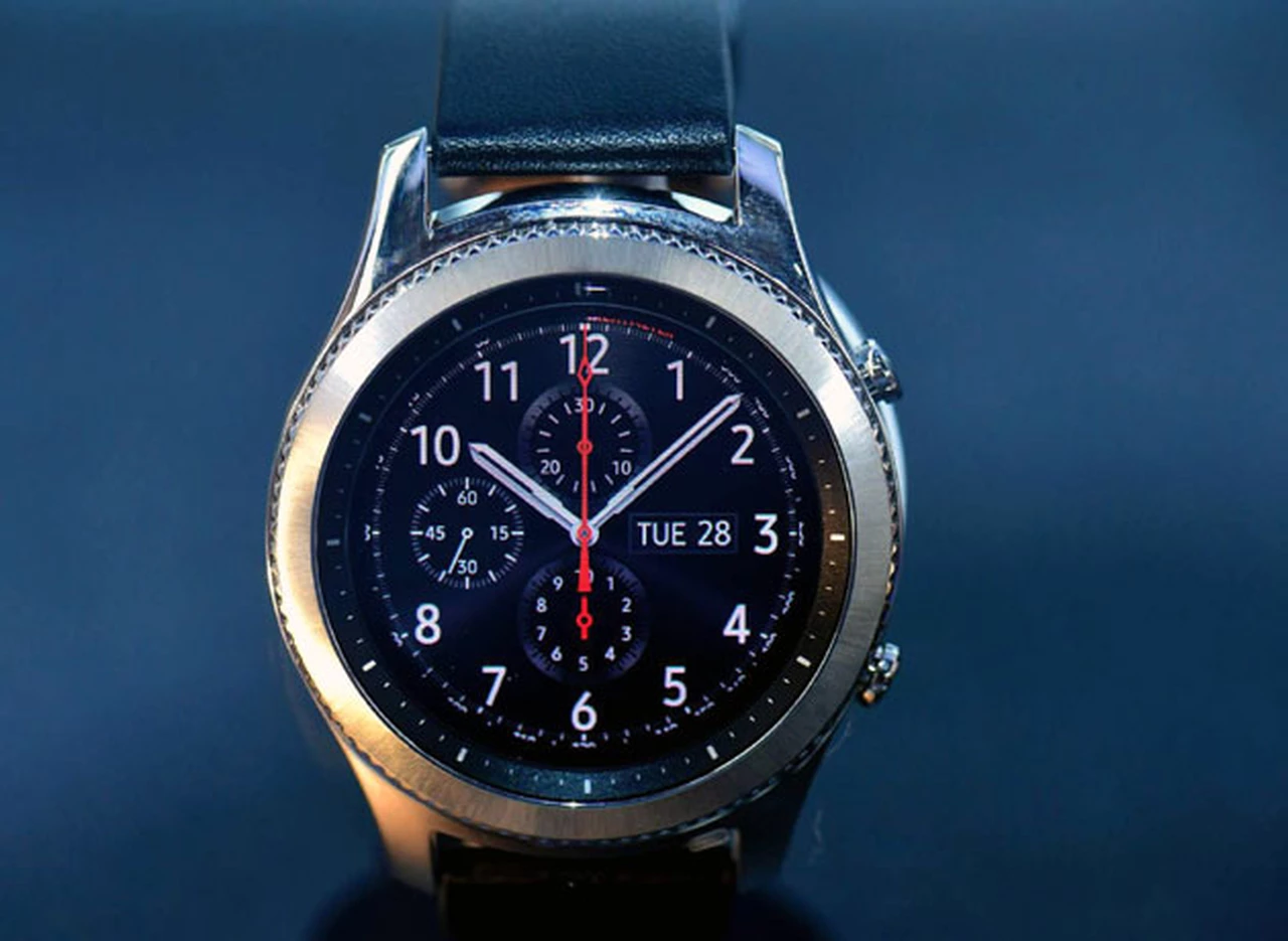 Samsung lanza el Gear S3, su nuevo "reloj inteligente", en la Argentina