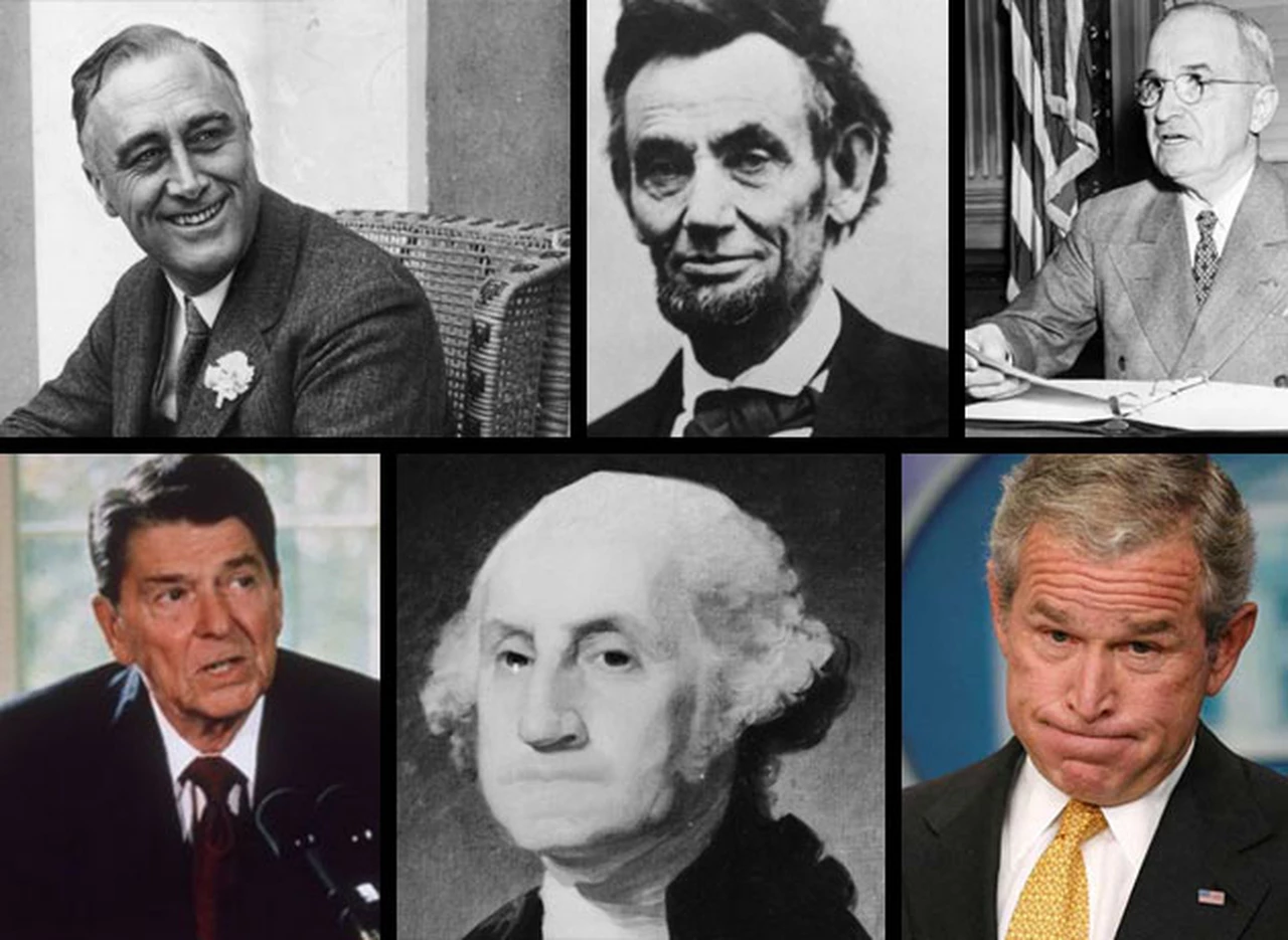 Top five: ¿quiénes fueron los mejores y peores presidentes de EEUU?