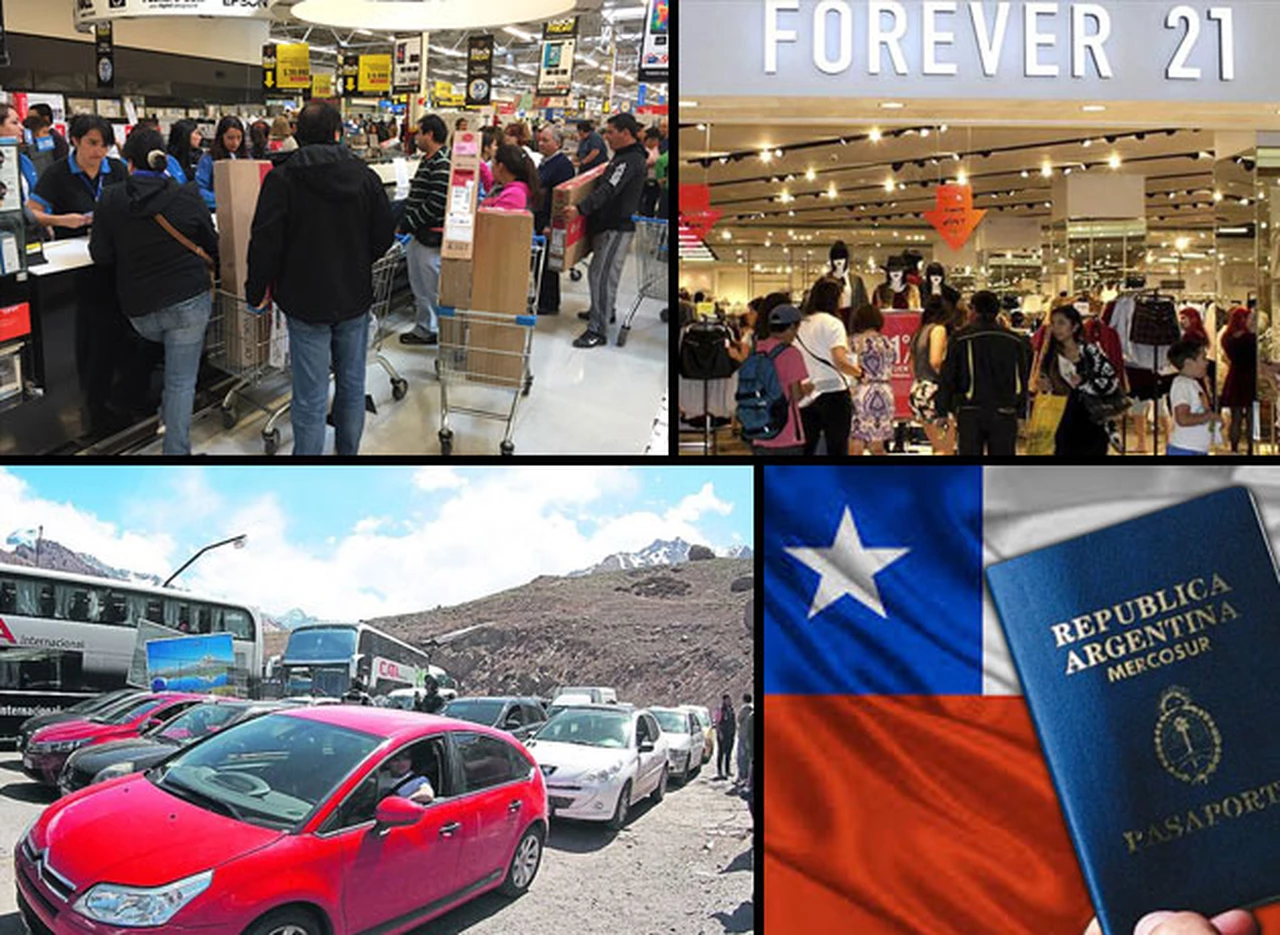 Turismo-shopping: ¿cuánto gastaron los argentinos en Chile en ropa y calzado el año pasado?
