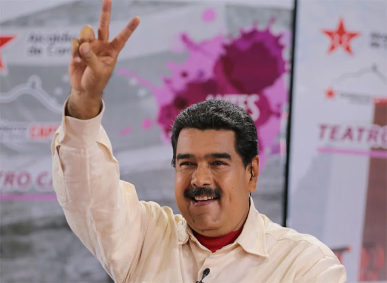 Maduro: "Si fuera candidato a presidente en la Argentina ganarí­a con el 70%"