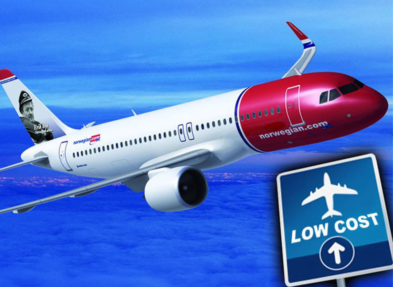 Cielos abiertos: con la empresa Norwegian, llega un nuevo pelotón de aerolí­neas low cost