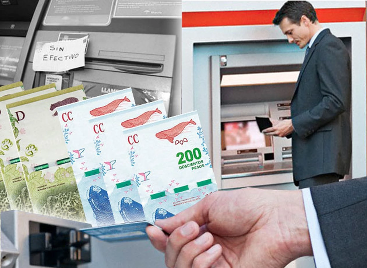 Adiós al cartel "sin efectivo" en cajeros: con los nuevos billetes, bancos aseguran que se resolvió un problema crónico 