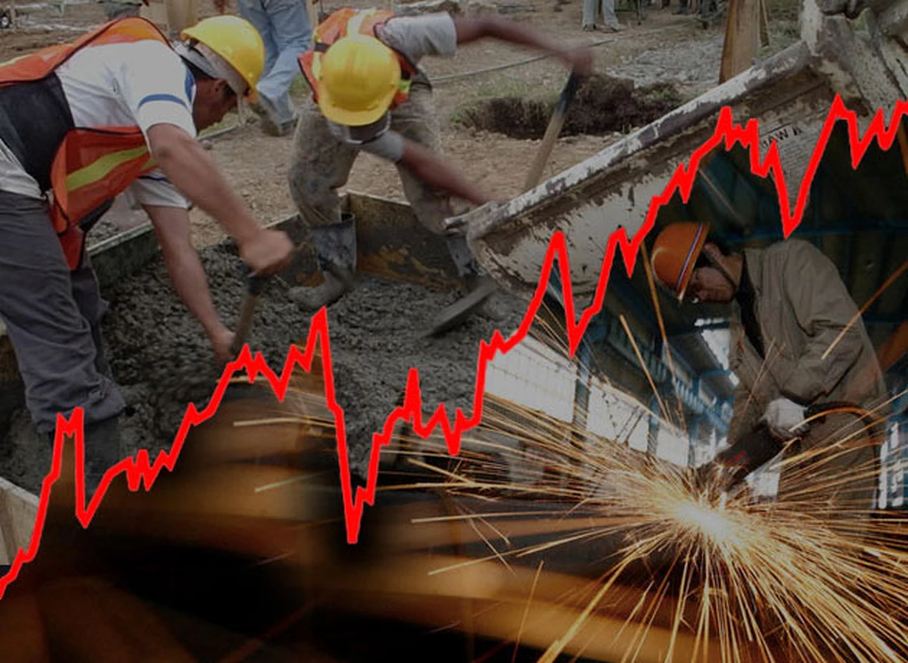 En el mes de marzo la industria creció 1,2% y la construcción más de 8%