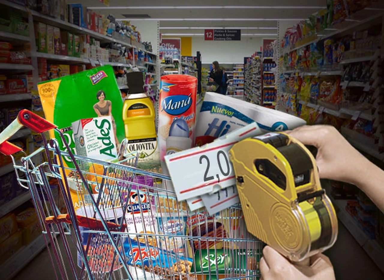 Por la suba del dólar, los precios en supermercados aumentaron 5% en todo el paí­s