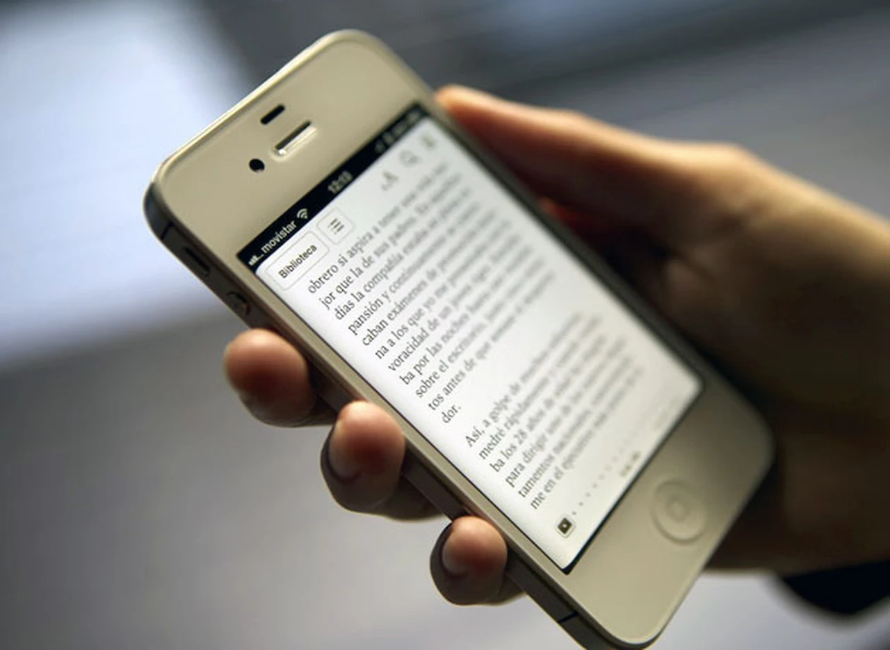 Cómo transformar el celular en un "e-reader"