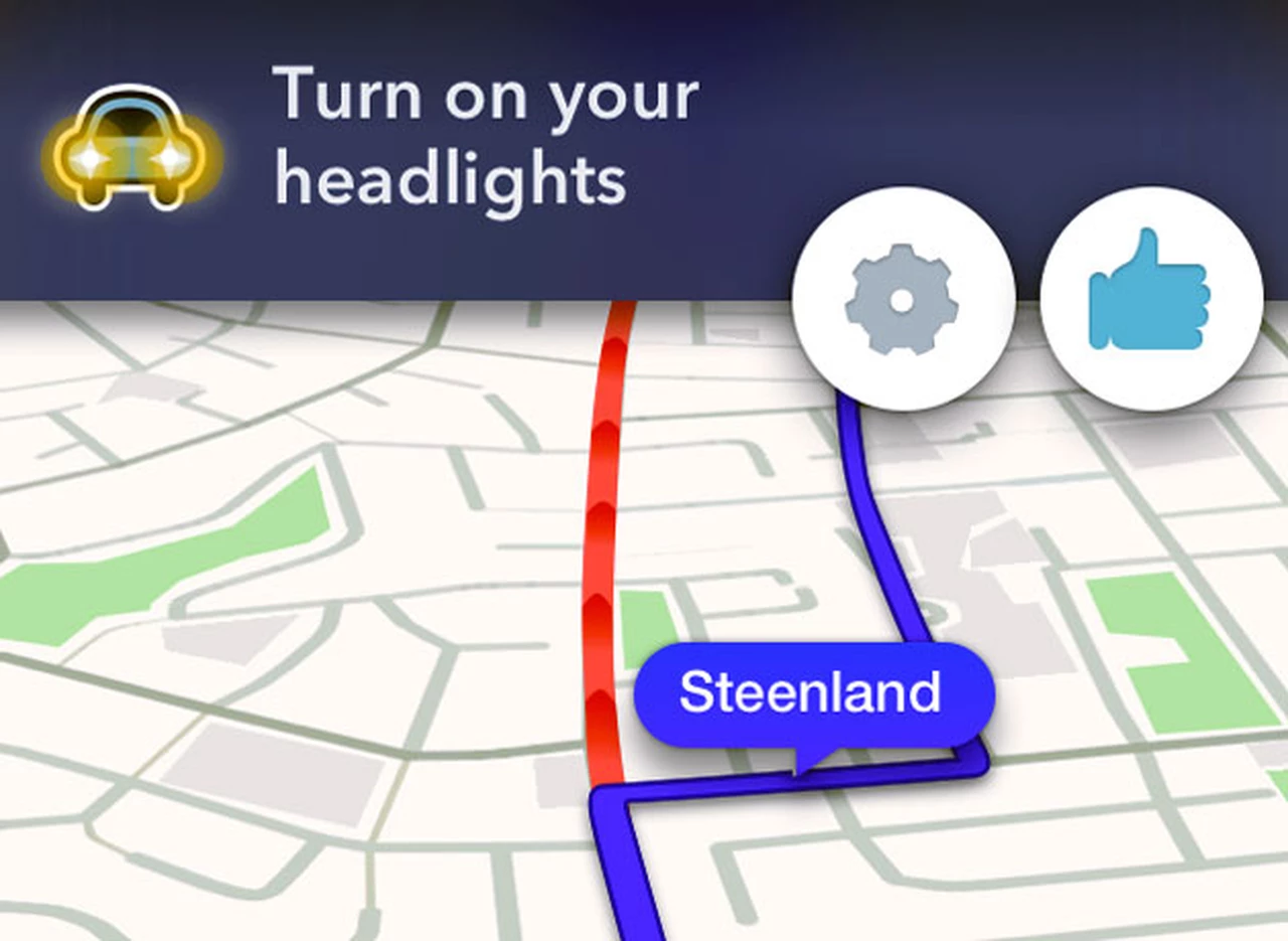 La app Waze ahora alerta sobre el uso de las luces a la hora de manejar