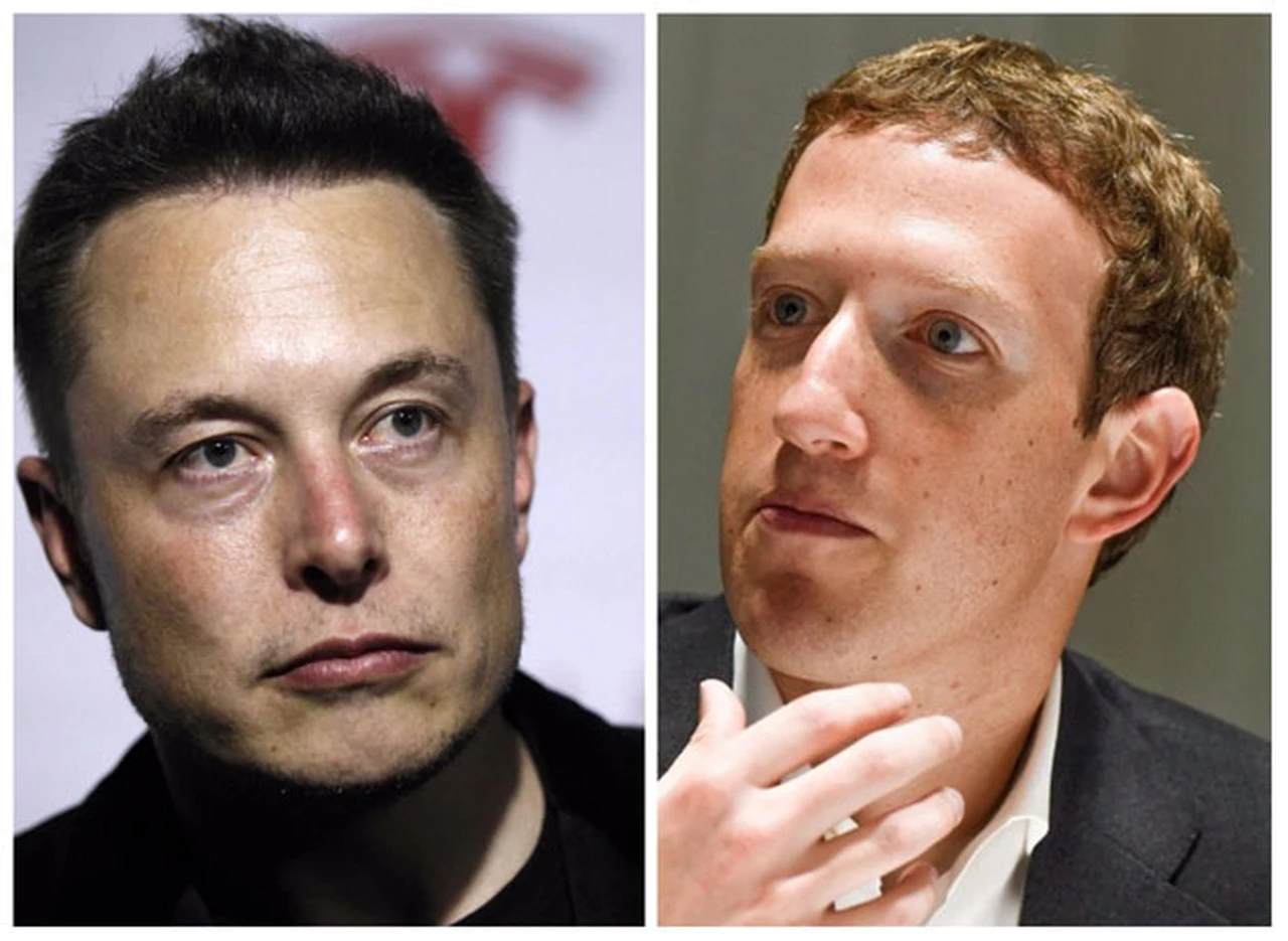 Zuckerberg y Elon Musk, enfrentados por el "riesgo" de la inteligencia artificial