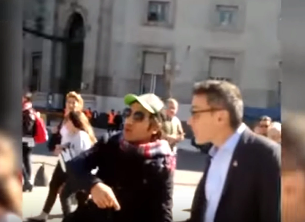 Malnatti, agredido por un seguidor de CFK: "Ganó las elecciones y no lo dicen"
