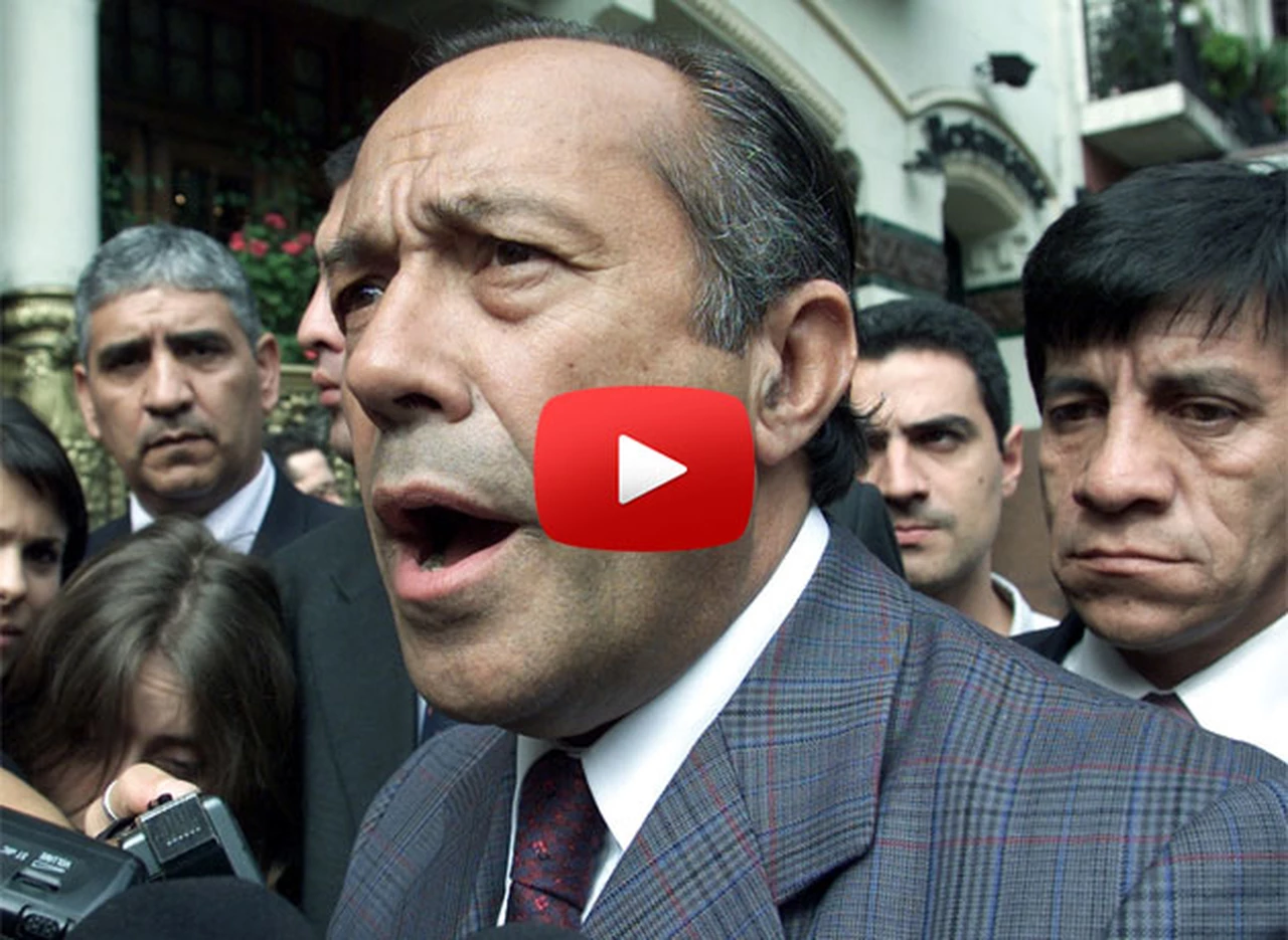 Se filtró un audio de Adolfo Rodrí­guez Saá donde pidió "limpiar a los traidores"