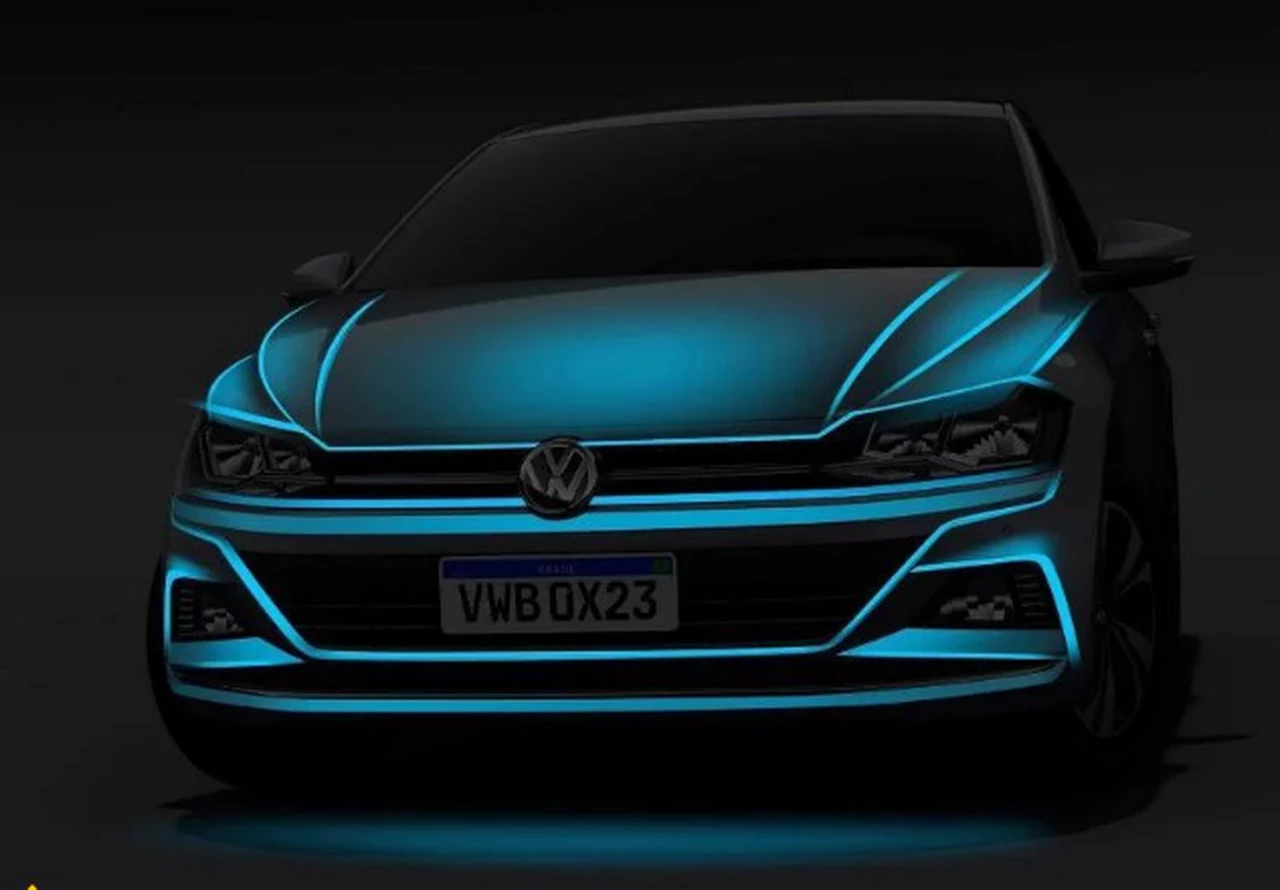 La primera imagen oficial del nuevo Polo de Volkswagen que llegará a la Argentina