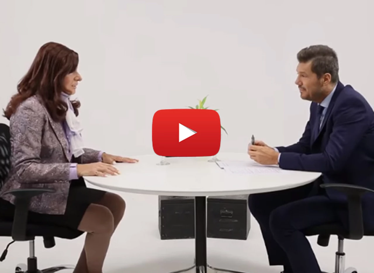 Video: la entrevista de Tinelli con "Cristina Kirchner" batió picos de rating