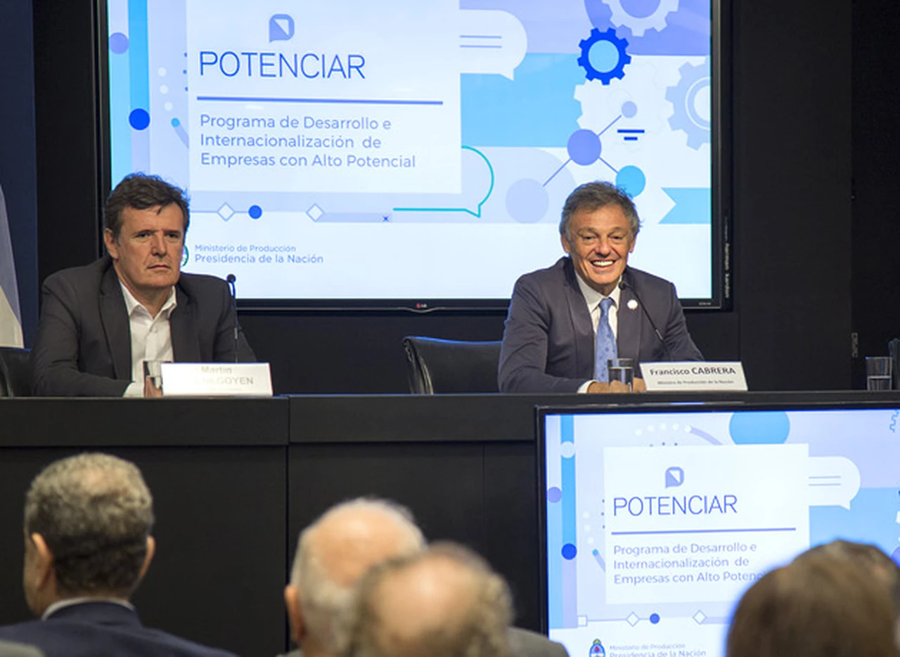 Lanzan plan Potenciar para impulsar transformación de empresas argentinas en multinacionales