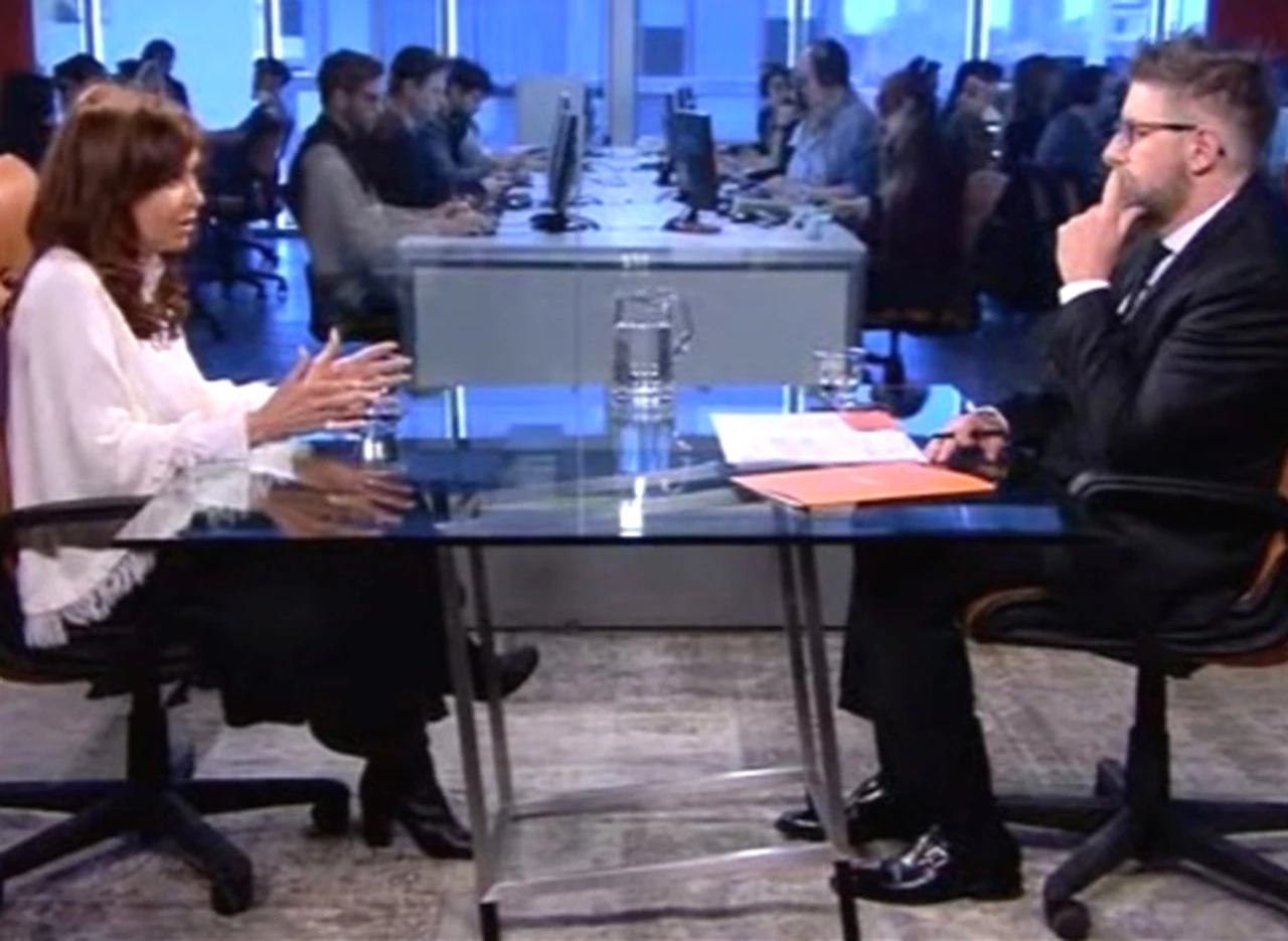 Novaresio habló sobre cómo vio él mismo la entrevista a Cristina Kirchner