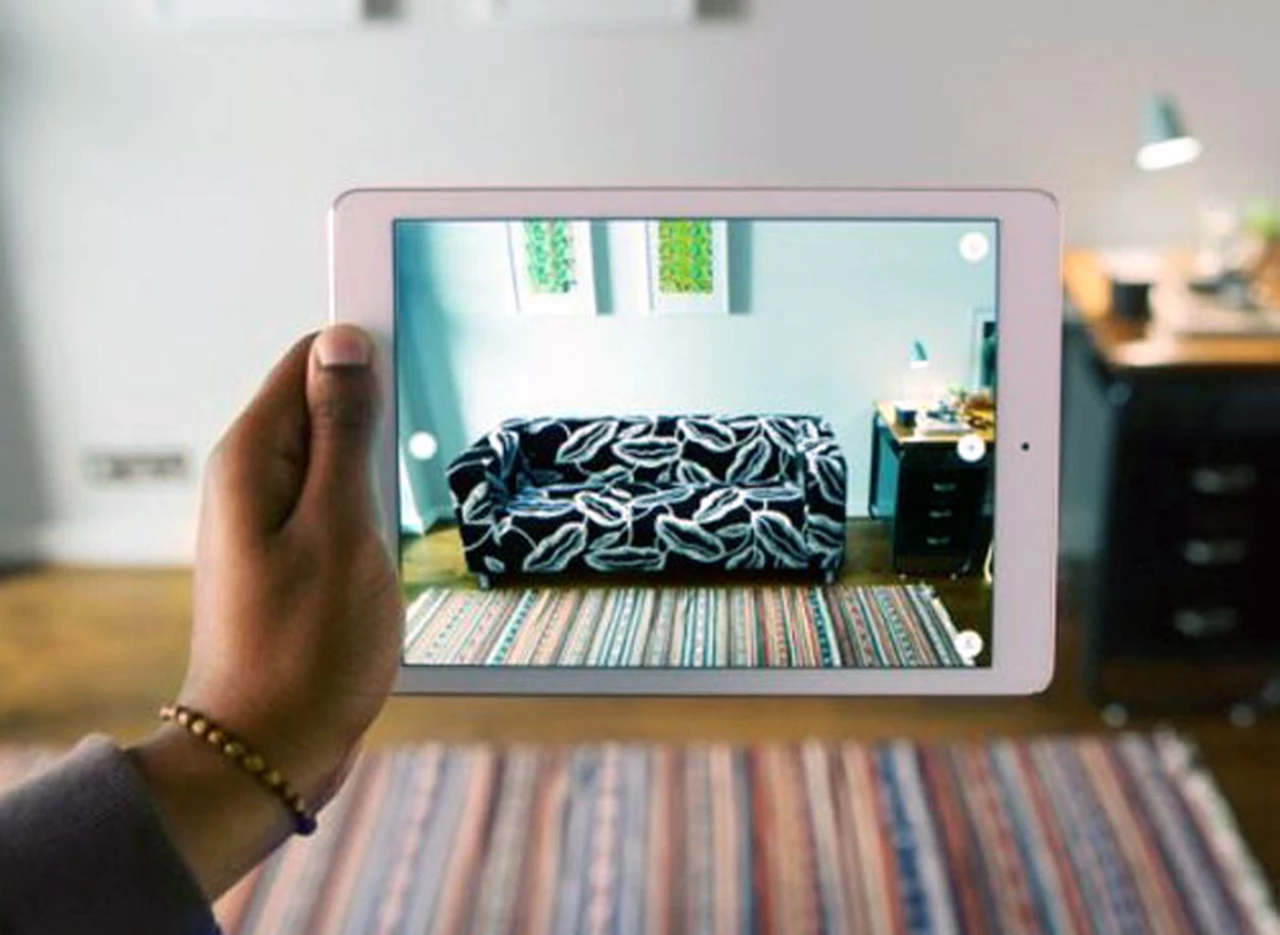 Una app permite probar cómo quedarí­an los muebles en su hogar en escala real