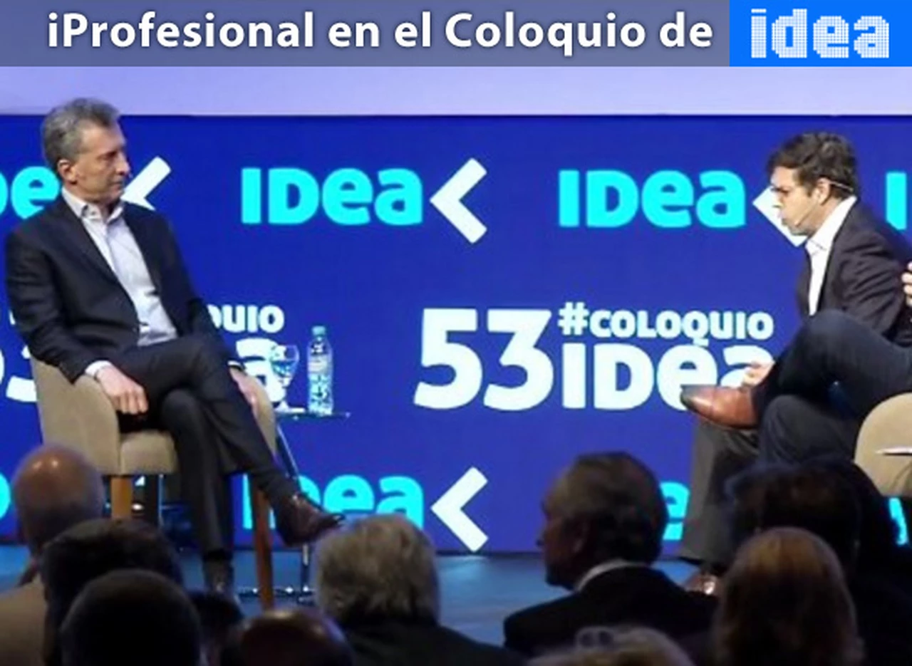 Macri cerró el Coloquio de IDEA con citas a Perón y un llamado a lograr acuerdos de productividad