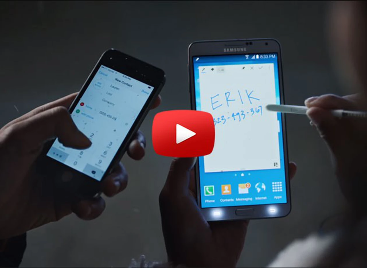 El video de Samsung que se burla de todas las generaciones del iPhone