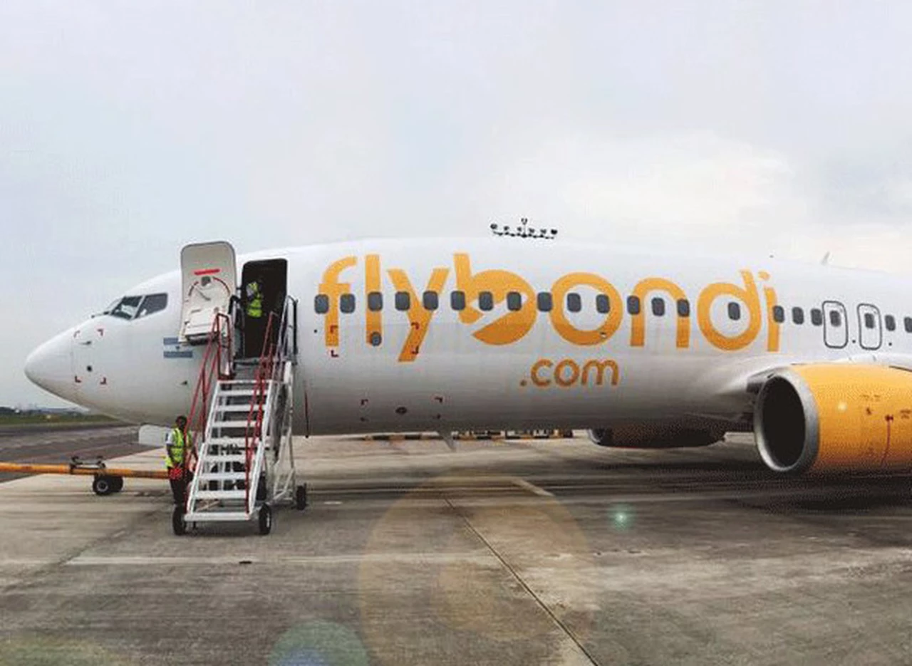 Según las autoridades fiscalizadoras, Flybondi no registra incidentes