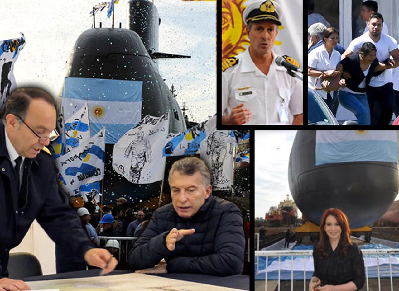 La situación del submarino derivó en crisis polí­tica: Macri, obligado a una revisión de su manejo en Defensa