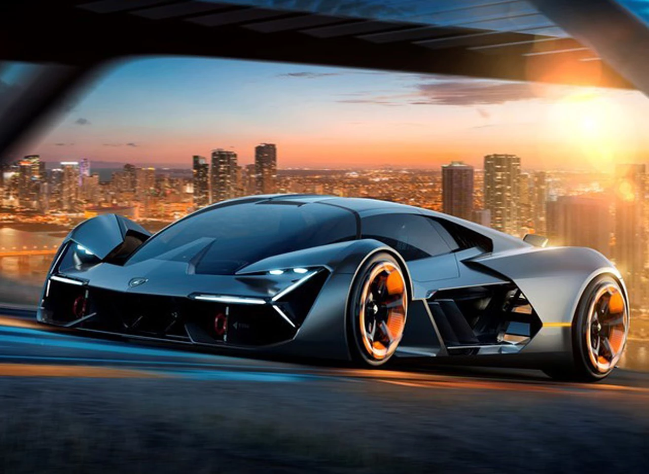 Terzo Millenio: espectacular eléctrico futurista de Lamborghini