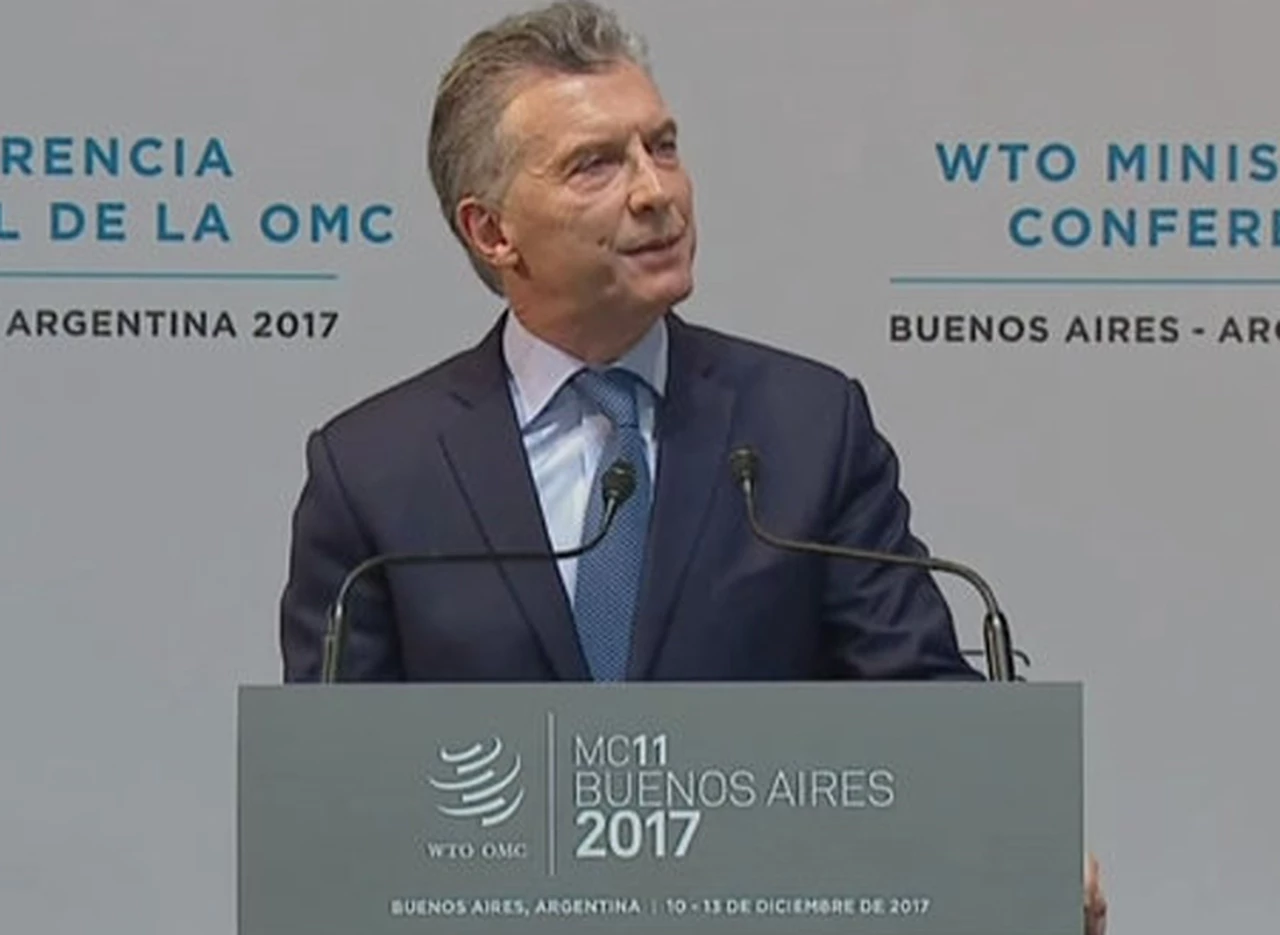 En la inauguración, Macri defendió la globalización y criticó a los paí­ses proteccionistas