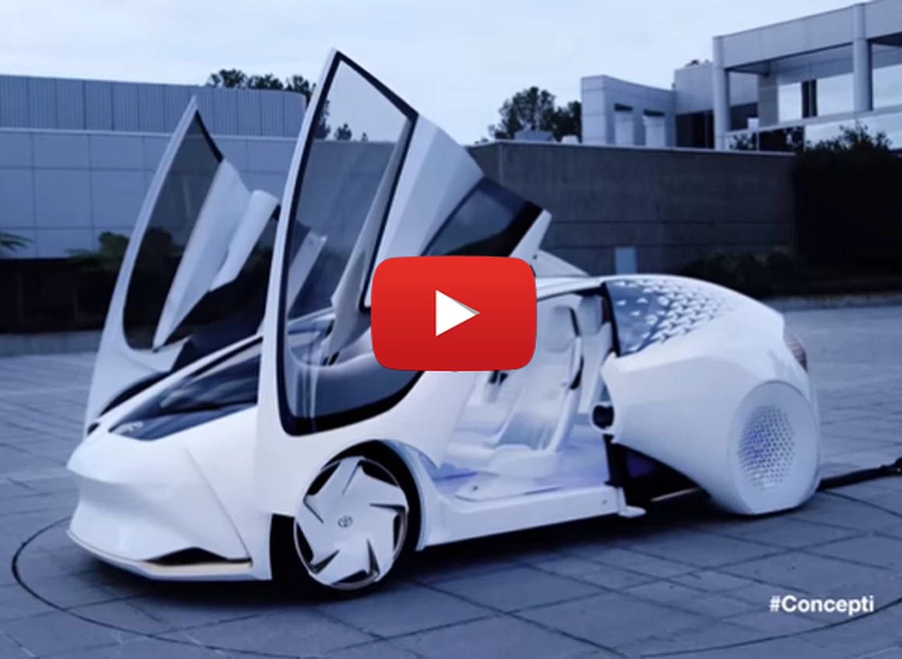 Video: Toyota anticipa cómo serán los autos inteligentes del mañana