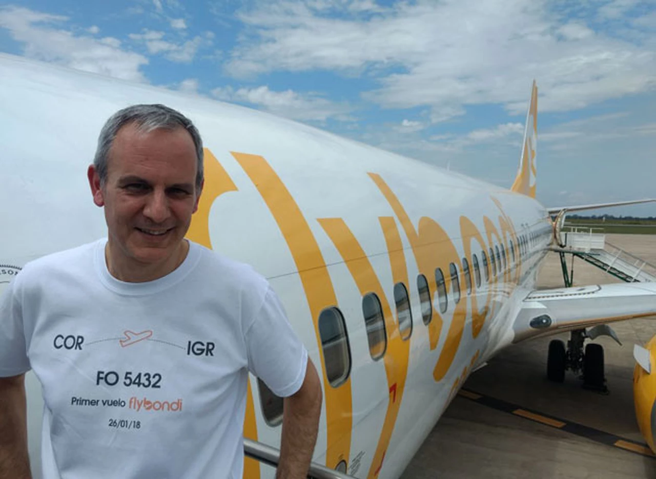 "No me peguen, soy Flybondi": tras el incidente en Córdoba, habla el CEO que lidera desembarco de las low cost