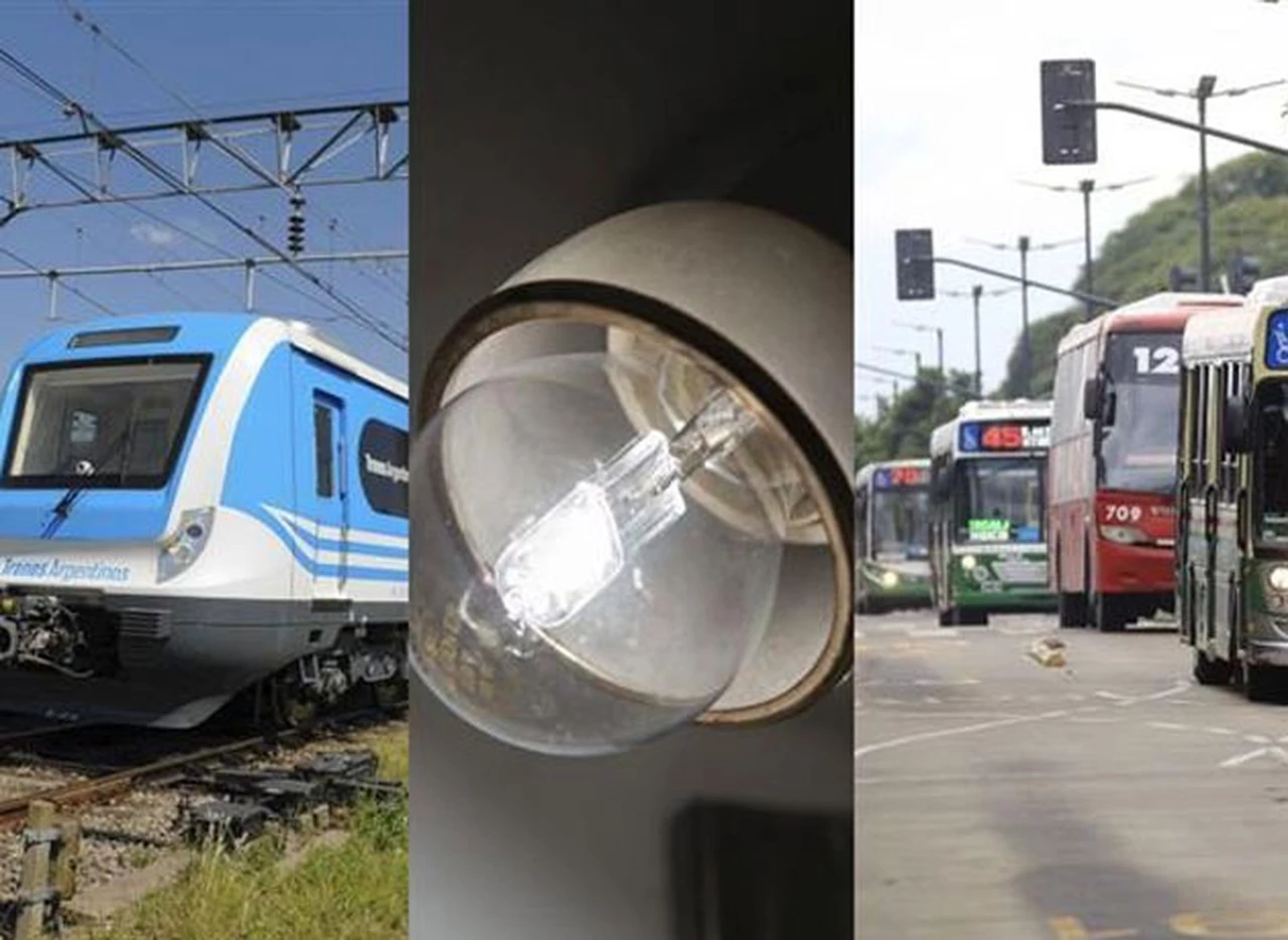 Desde hoy, nueva ola de aumentos: trenes, colectivos, luz y prepagas