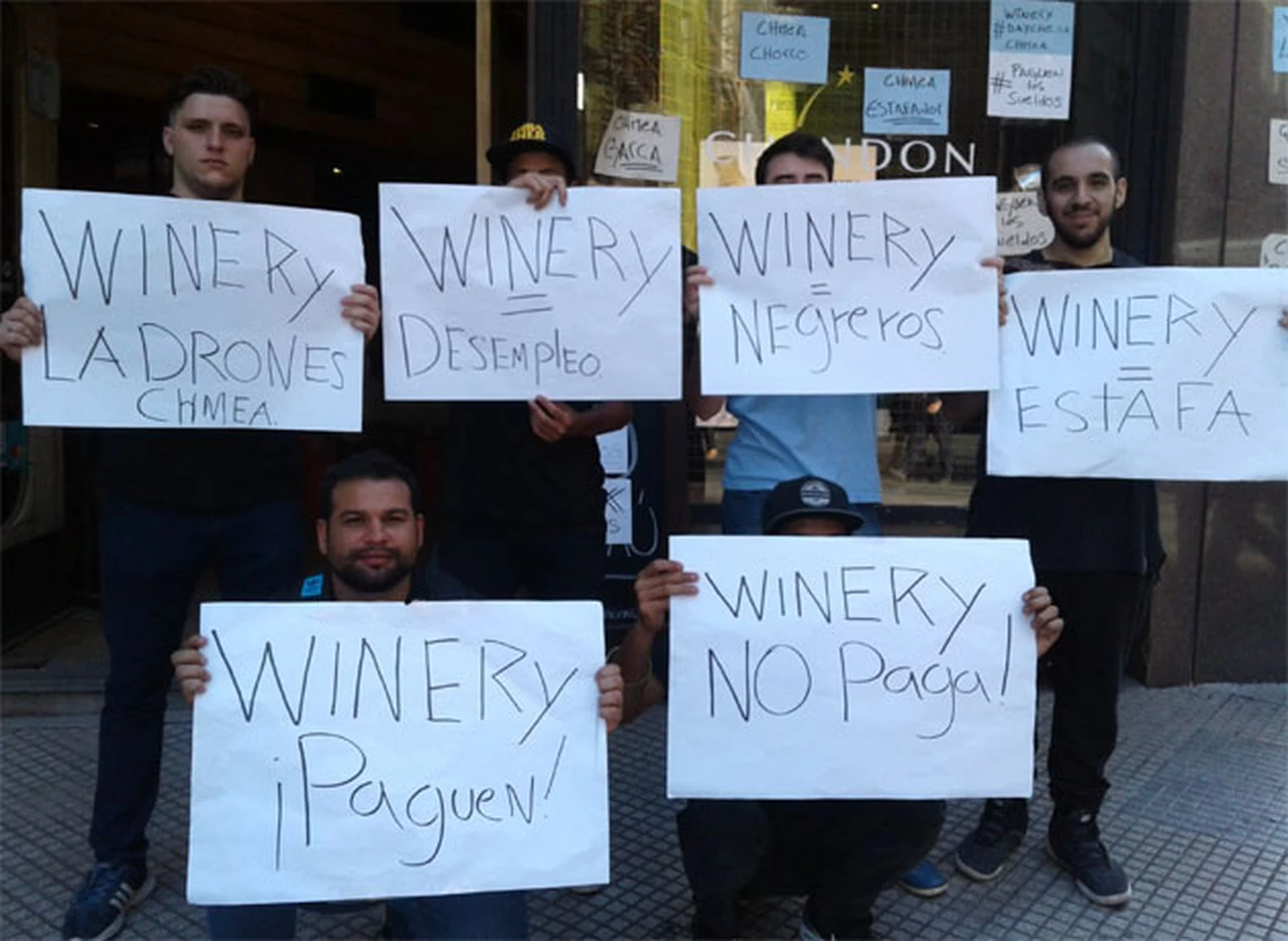 Se profundiza la crisis de Winery: denuncian más de 100 despidos y falta de pago de salarios