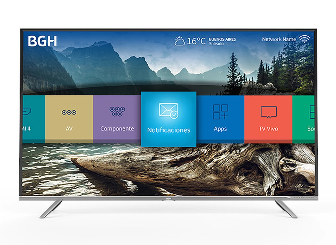 BGH presenta su nuevo televisor inteligente con resolución 4K Ultra HD 