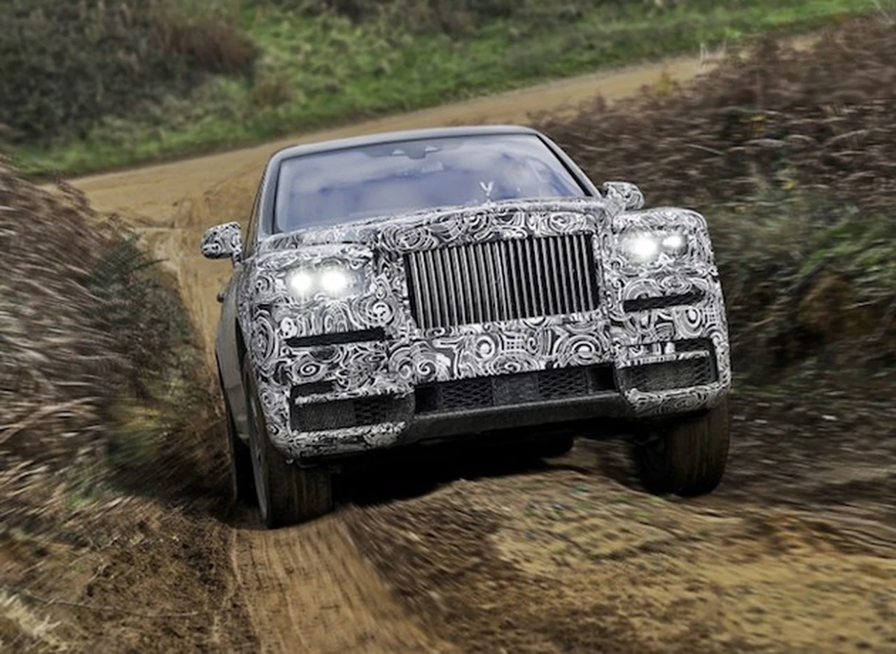 Rolls-Royce tendrá un SUV de lujo y se llamará Cullinan