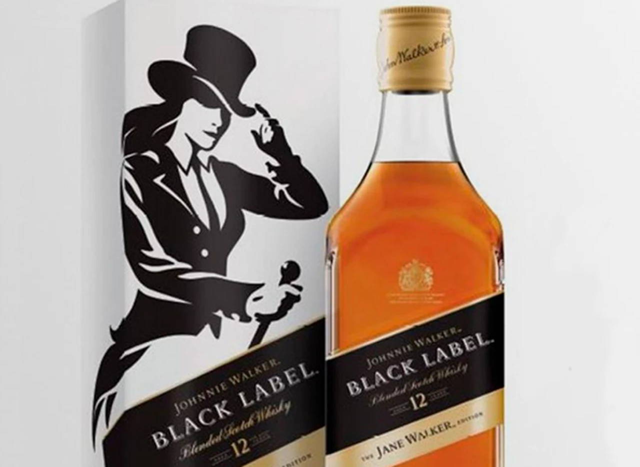 Diageo lanza "Jane Walker", la versión femenina del whisky Johnnie Walker