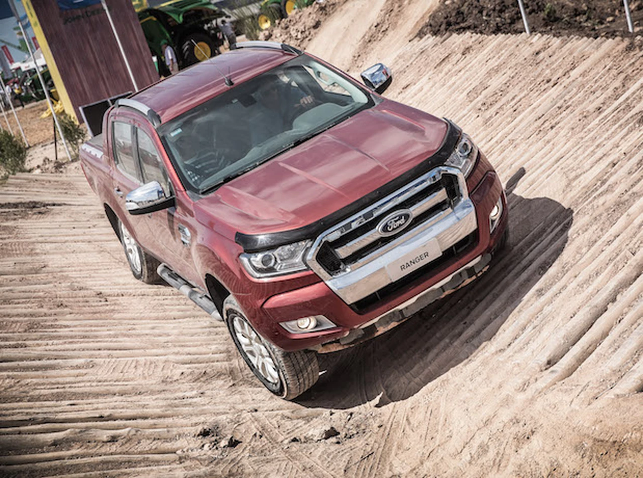 Con la Ranger como la preferida, Ford despliega su lí­nea completa de modelos en Expoagro