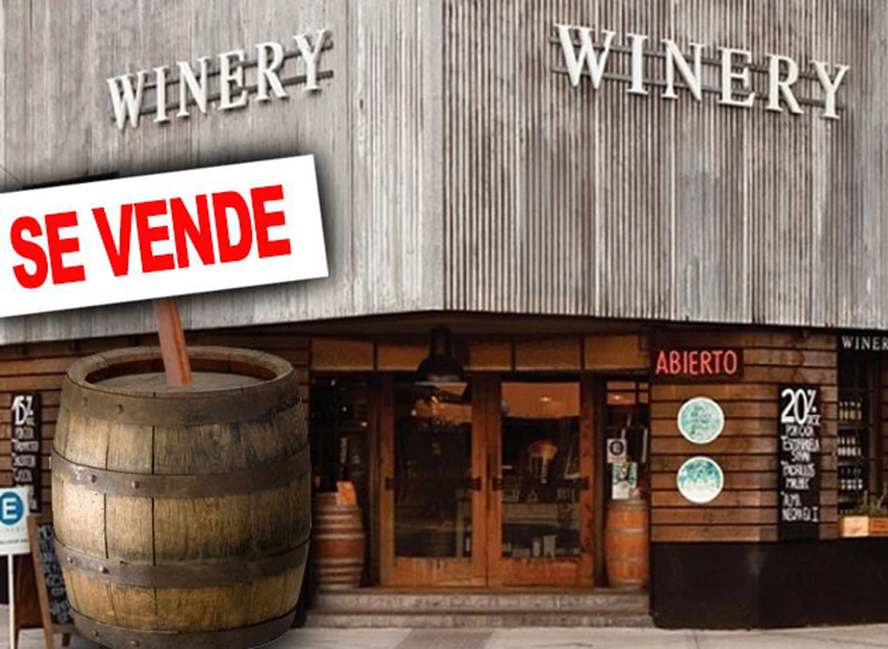 Agobiados por las deudas, los dueños de Winery le ponen cartel de venta a la mayor cadena de vinerí­as