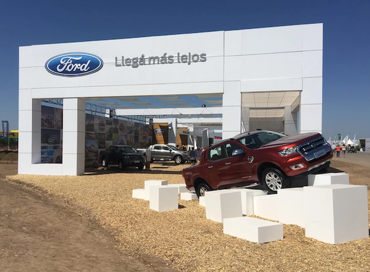 Ford en Expoagro: "El financiamiento es clave para la venta de camiones y para estar cerca del campo"