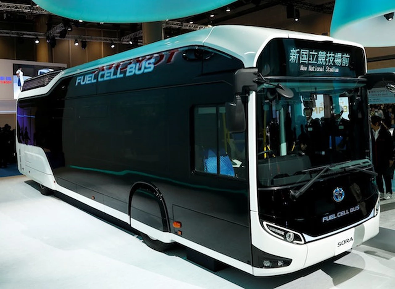 Toyota Sora: el primer autobús de pila de combustible ya se vende en Japón