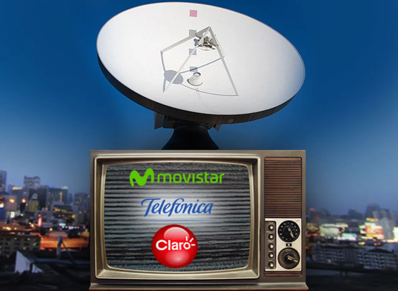 Telecomunicaciones: Claro y Telefónica, con cautela ante la "ley corta" que las habilita a dar TV paga ví­a satélite 
