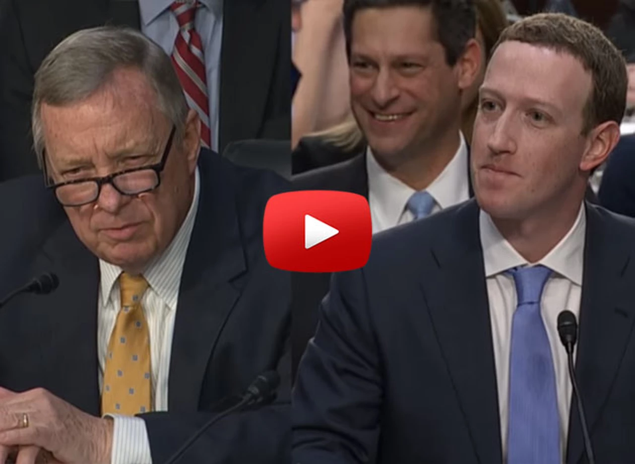 Video: Mark Zuckerberg, descolocado ante a las preguntas de un senador