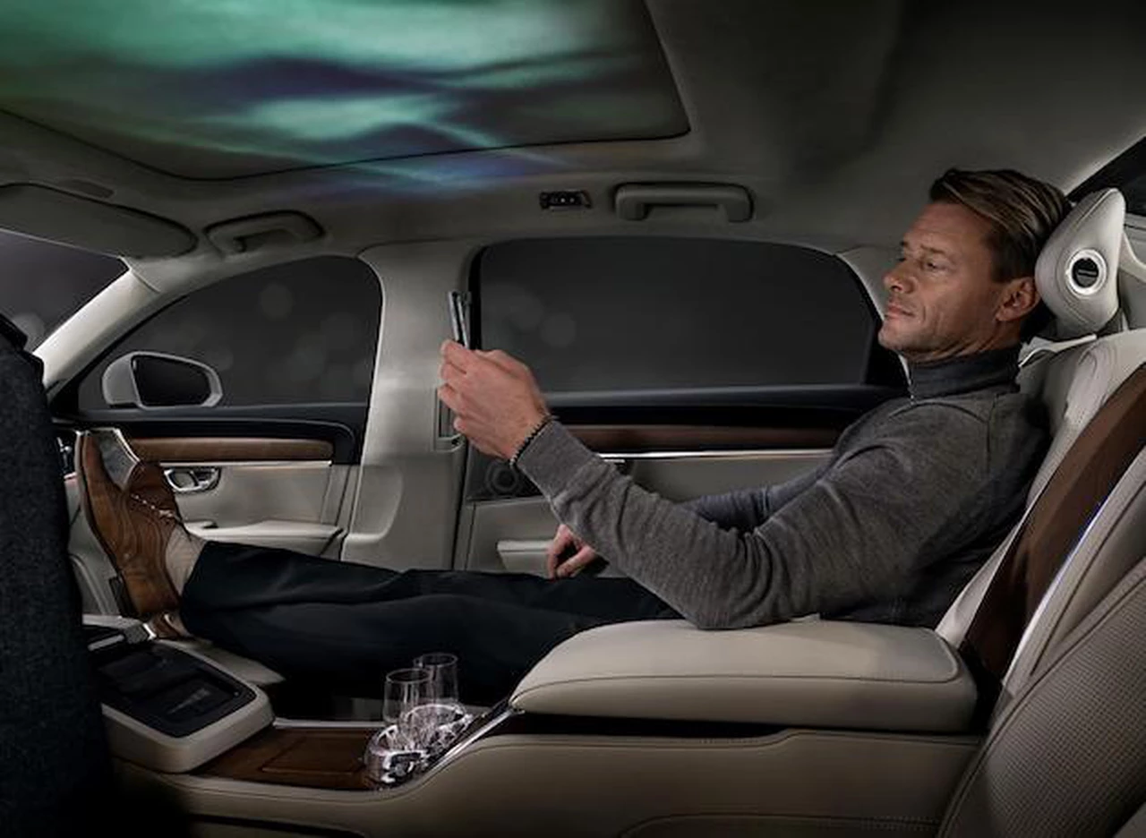 Volvo presentó el S90 Ambience Concept, un auto que se conecta con todos los sentidos
