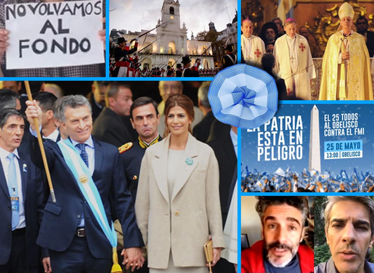 Un 25 de mayo con "grieta": Macri, entre el sermón del Tedeum, los actos contra el FMI y el locro "con la gente"