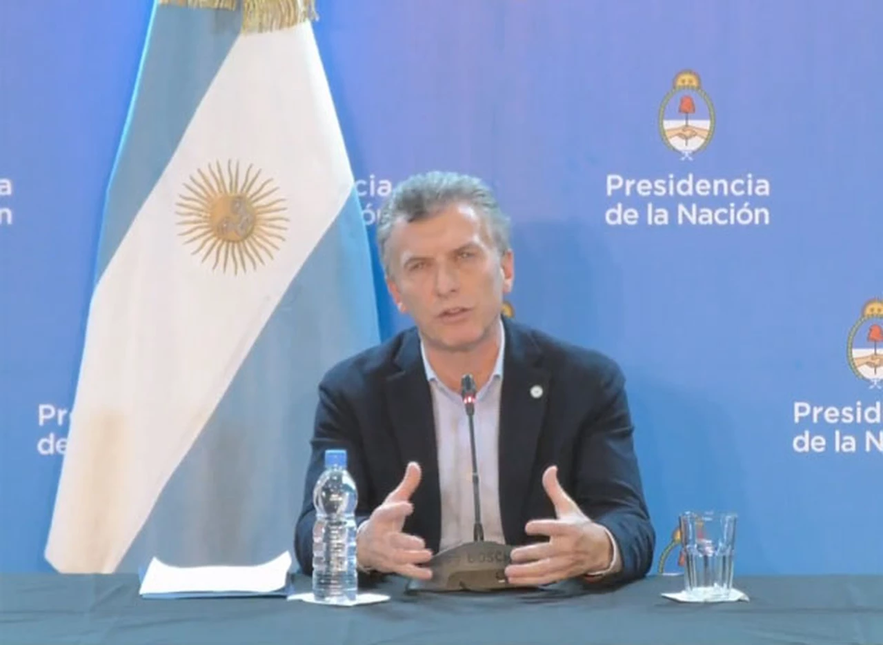 Macri, duro con los gobernadores peronistas: dijo que en privado le pedí­an que vetara la ley "antitarifazo"