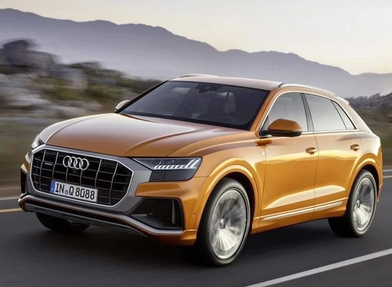 Audi dejó ver las primeras imágenes del Q8, el SUV más lujoso