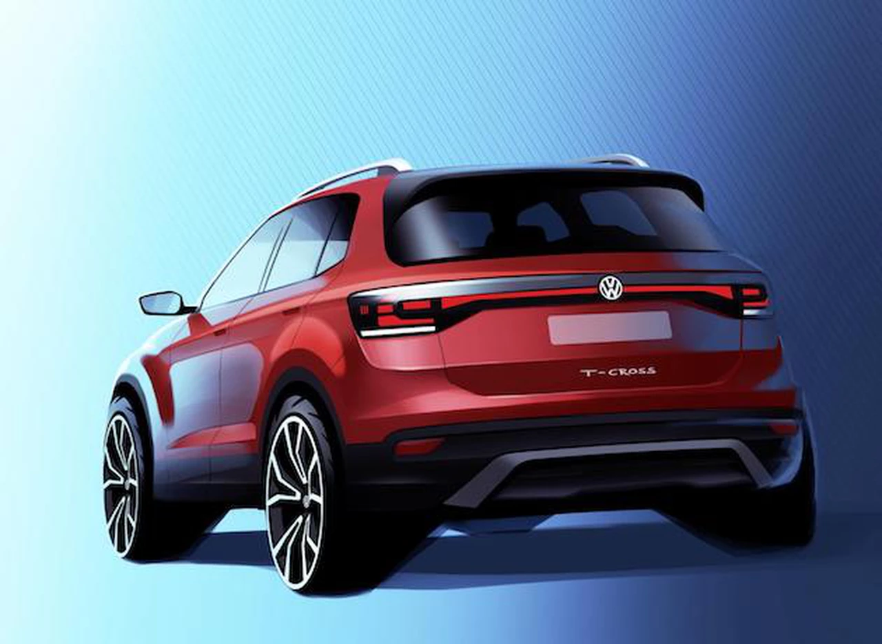 Volkswagen muestra la primera imagen de su próximo SUV: T-Cross, el más pequeño de la gama