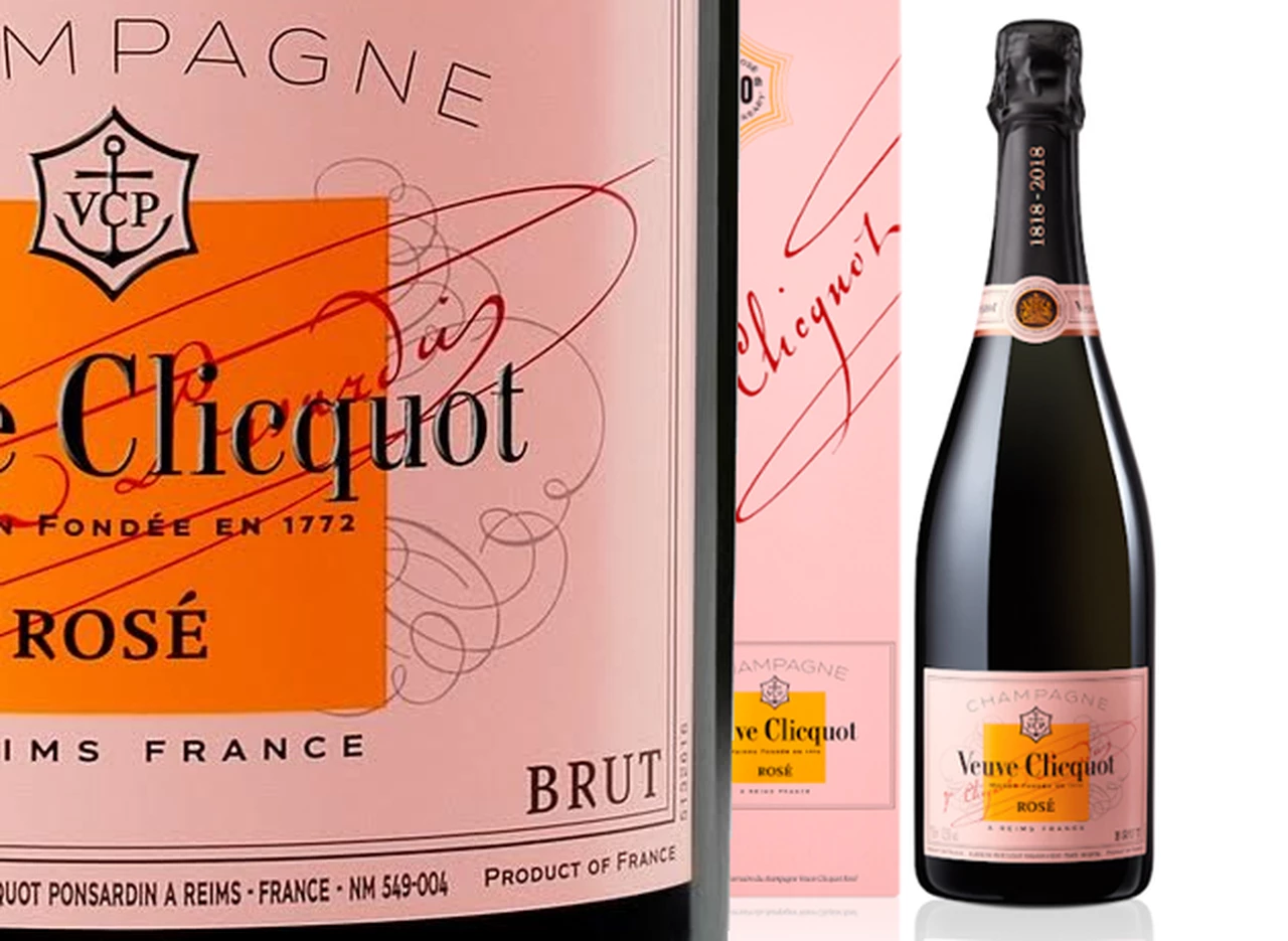 Veuve Clicquot lanza una edición especial por el 200° aniversario del primer champagne rosé por assemblage