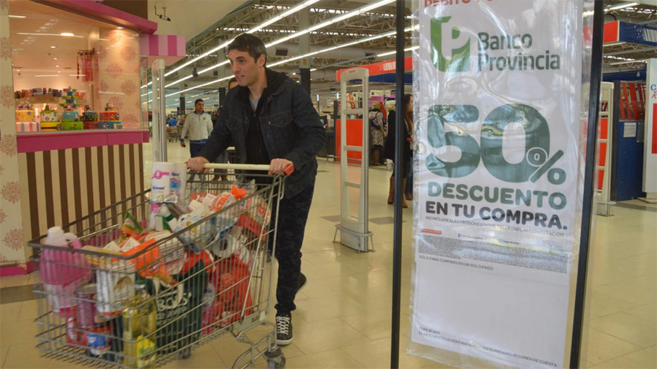 El Banco Provincia suma nuevos supermercados para sus "supermiércoles" con descuentos del 50%