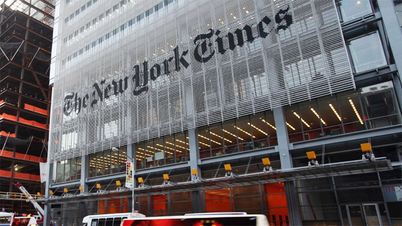 El New York Times registró su peor caída en la Bolsa en cuatro años por la desaceleración de suscripciones