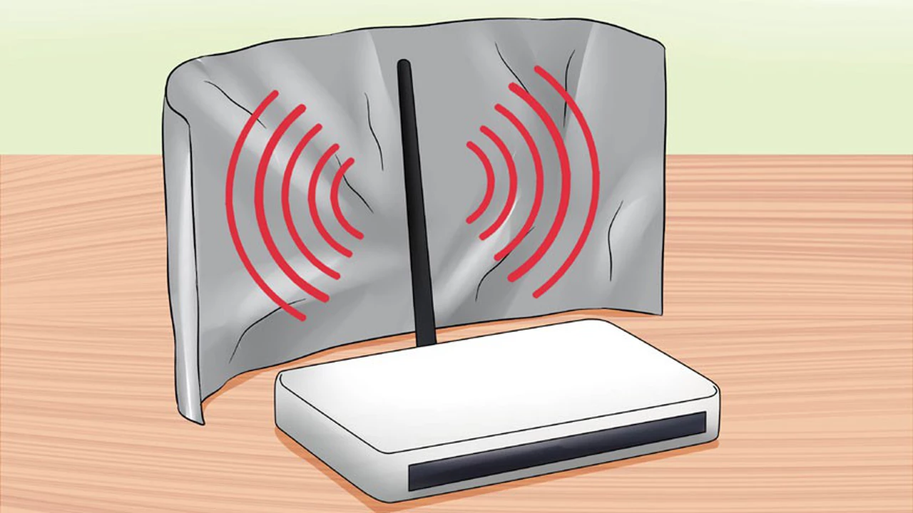 Un truco viejo pero efectivo: por qué conviene usar papel de aluminio para mejorar la señal del Wi-Fi
