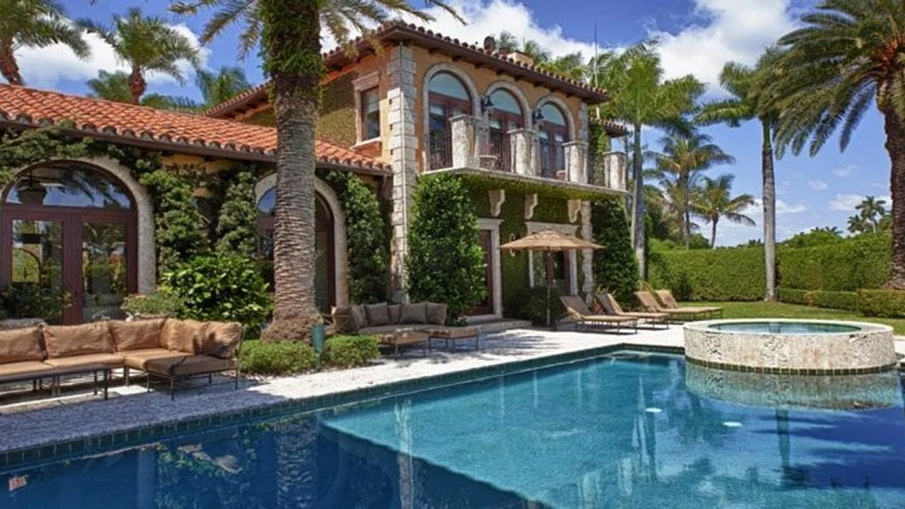 La mansión de Anna Kournikova en Miami, a la venta por u$s14 millones