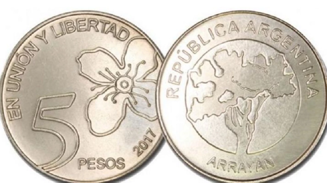 Comenzaron a circular las monedas de $5 y se viene el lanzamiento de la de $10