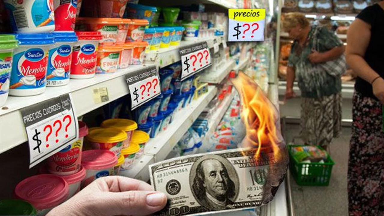 Salarios, sacudidos por el dólar: desde harinas y aceites, hasta leche y yerba, los precios de los alimentos se aceleran en agosto