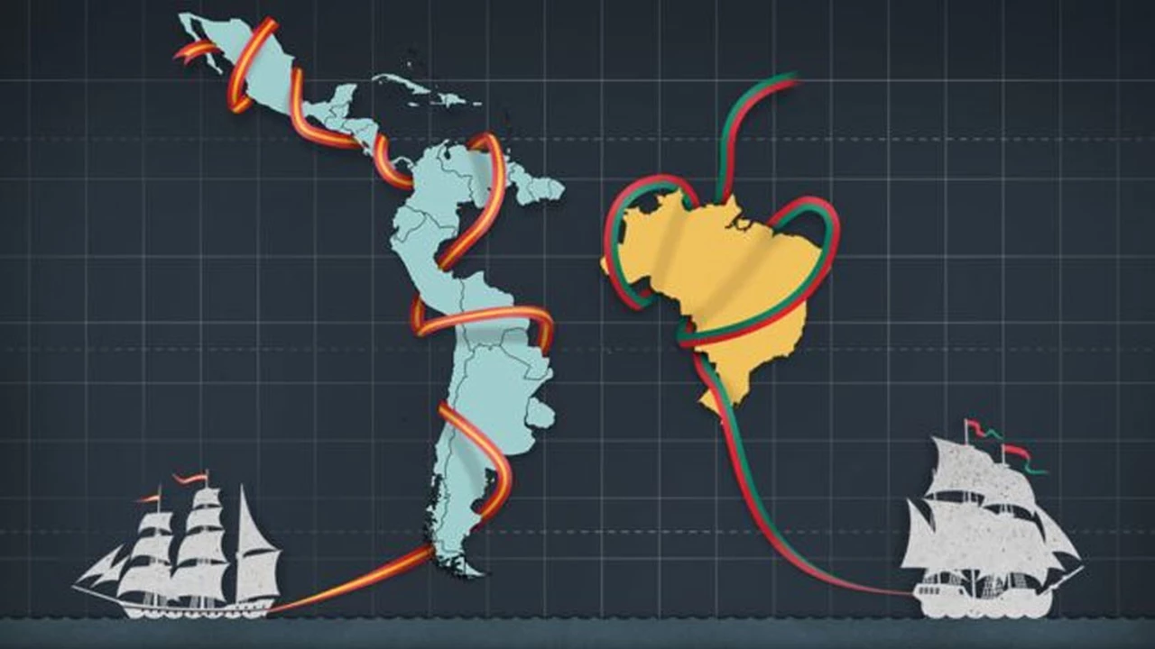 ¿Por qué la América española se dividió en muchas naciones mientras que Brasil quedó en un solo país?